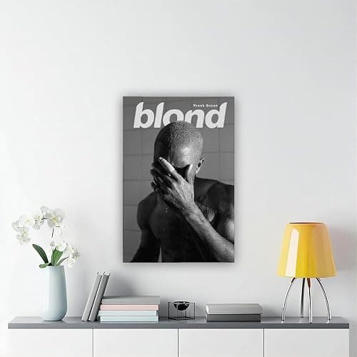 Frank Ocean Poster Blonde Poster Album Cover Canvas Poster Wall Art Decor Print Picture Paintings for Living Room Bedroom Decoration Frame-style08x12inch(20x30cm) thumbnail 6