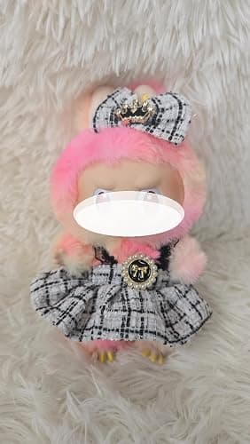 Clothes for LABUBU 17cm Doll (NO Doll),Outfit for LABUBU,Clothes Set for LABUBU Dress Up,Accessories for LABUBU thumbnail 2