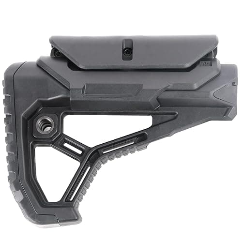 Bravary Cheek Height Raiseable Fixed Stock - Black - Gen II thumbnail 3