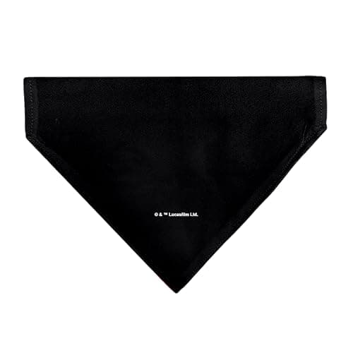Star Wars Pet Bandana Star Wars Grogu Baby Yoda Smiling Impression Painting Black Slip On Collar Bandana Only thumbnail 2