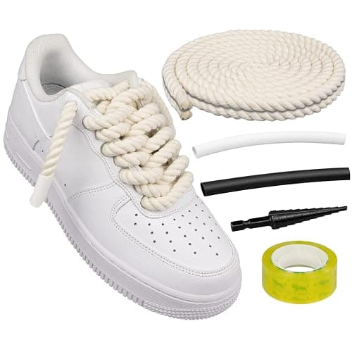 Endoto Rope Laces for Air Force 1, Thick Chunky Fat Shoelaces Strings for AF Sneaker Shoes - Image 1