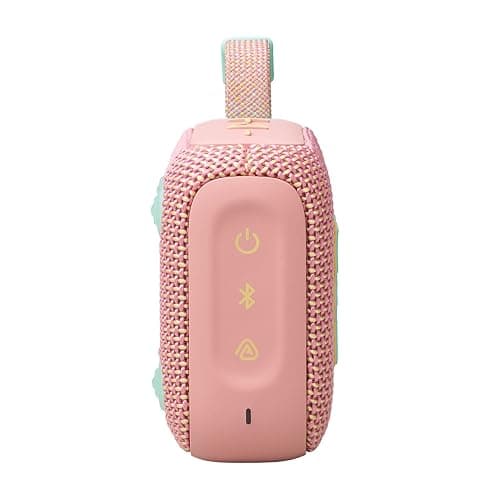 JBL GO 4 Speaker Bluetooth Portatile, Altoparlante Wireless con Design Compatto, Waterproof e Resistenza alla Polvere IP67, fino a 7 h di Autonomia, USB, Compatibile con App JBL Portable, Rosa thumbnail 5