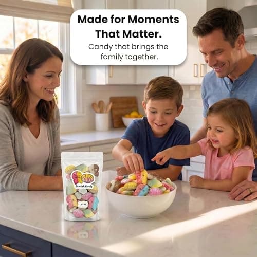 Swedish Candy, Gummy Candy, variety candy mix, Bubs sweets (1.2 lbs, Bubs) thumbnail 3