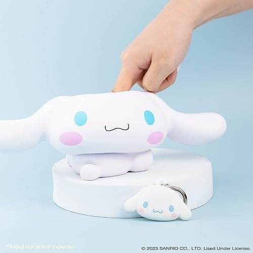 Hamee Sanrio Hello Kitty and Friends Cinnamoroll Jumbo Squishy Toy Slow Rising Cute SquiSHU Sweet Cotton Candy Scented Birthday Gift Bags, Party Favors, Gift Basket Filler, Stress Relief thumbnail 2