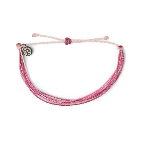 Pura Vida Jewelry Bracelets Muted Bracelet - 100% Waterproof and Handmade w/Coated Charm, Adjustable Band - Image 1