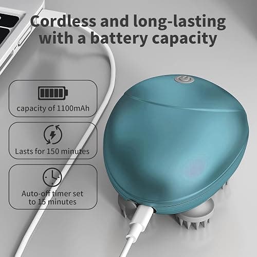COOBST Handheld Head Massager – Electric Scalp Massager for Self-Care or Headaches thumbnail 3