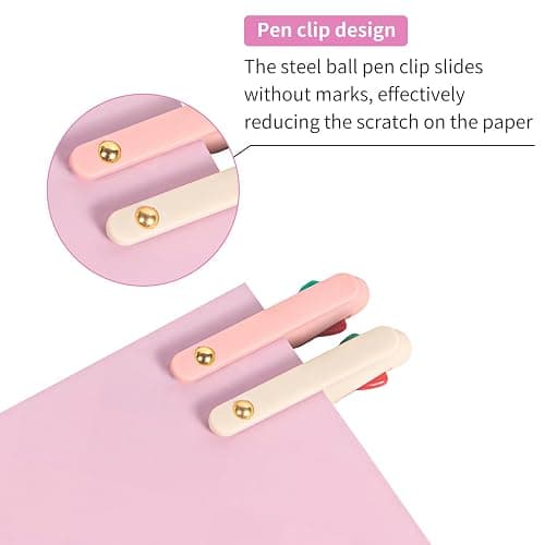 Ddaowanx Multicolor Pens, 4-in-1 Colored Ballpoint Pen 0.5mm Fine Point Smooth Writing,Nurse Accessories for Work,Gifts for Teen Girls,6-Count thumbnail 5