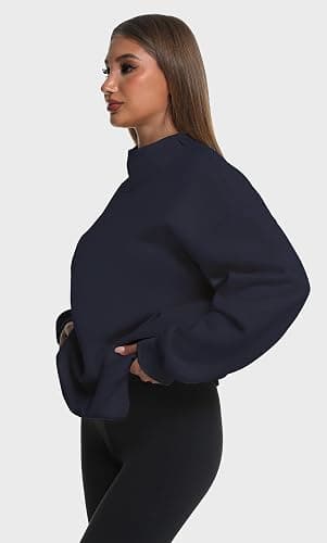 Navy Mockneck thumbnail 3