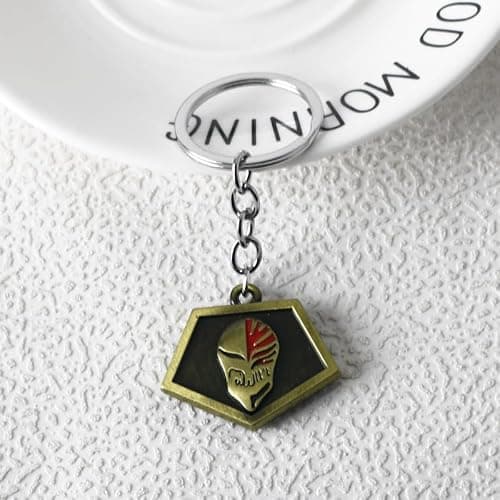 Kbtany Ichigo Soul Reaper License Keychain - Uryuu Quincy Cross Necklace & Bankai Zangetsu Charm - Anime Gift for Men Women thumbnail 9