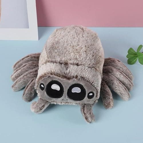 Jorkei Spider Plush Toy 9 inches - This Cute Spider Plush Animal Toy, is Perfect for Birthday Gifts, Halloween, and Valentine's Day Alone! thumbnail 2