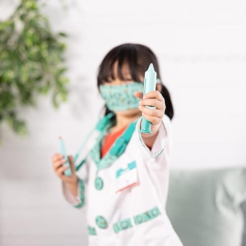 Melissa & Doug Doctor Role Play Costume Dress-Up Set (7 pcs) Frustration-Free Packaging - Frustration-free Packaging thumbnail 7