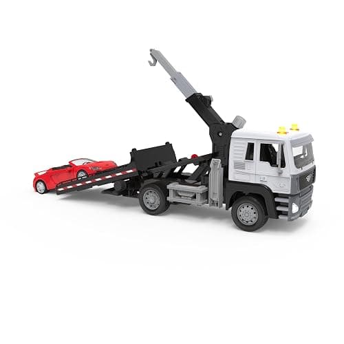 Driven by Battat – Toy Tow Truck for Kids – Rescue Vehicle Toy – Lights & Sounds – Movable Parts – 3 Years + – Tow Truck, 20 inches thumbnail 7