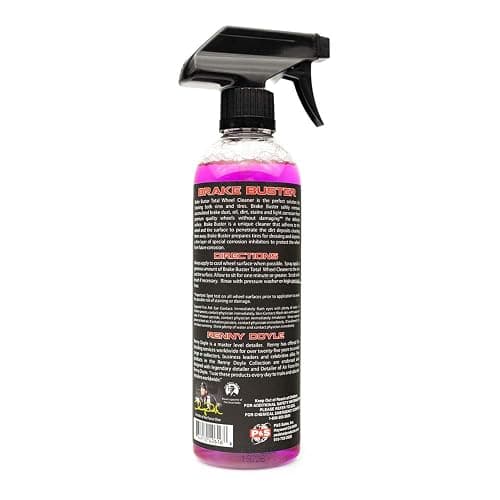 P&S Professional Detail Products - Brake Buster Wheel Cleaner - Non Acid, Removes Brake Dust, Oil, Dirt, Light Corrosion (1 Pint) thumbnail 2