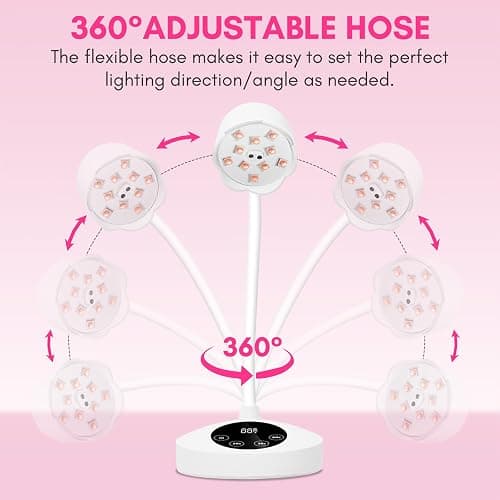 Makartt UV Nail Lamp - Luminoza 10W Mini Cordless UV Light for Gel Nails, Rechargeable LED Auto Curing Lampe UV with 4 Timers, Goosenecks UV Lamp for Nail Salon Home DIY Manicure thumbnail 4