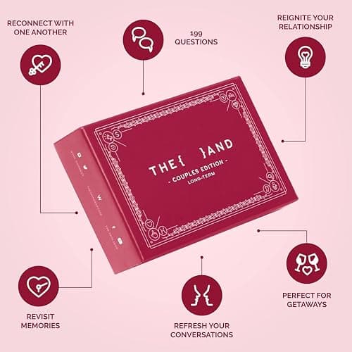 {THE AND} Long Term Couples Edition - 199 Meaningful Conversation Cards for Couples - Questions to Reconnect & Deepen Relationships - Couples Card Game to Reflect & Rediscover Love by The Skin Deep thumbnail 2