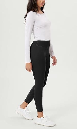 ODODOS Buttery Soft Lounge Yoga Leggings for Women 23" / 25" /28" High Waist Yoga Pants thumbnail 4