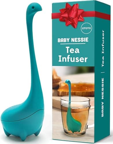 Cute Tea Infuser by OTOTO - Loose Leaf Tea Steeper, Tea Accessories, Tea Diffusers, Tea Infuser for Loose Leaf Tea, Tea Strainers, Cute Gifts, Tea Gift Set, Kitchen Gifts, Cooking Gadgets - Image 1