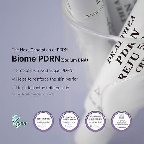 Dr.Althea PDRN Reju 5000 Cream | Biome PDRN Cream for Irritated, Sensitive Skin | Soothing Face Moisturizer with Panthenol and Centella | Korean Vegan Skin Care for All Skin Types, 0.7 Fl Oz thumbnail 4