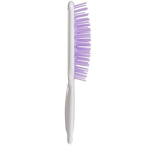 FHI Heat UNbrush Plus — Curly Hair Brush for Gentle & Effective Detangling on Wet or Dry Fragile Hair Types — Detangler Brush w/ 84 UltraFlex Bristles, Ultra-light, Vented, Anti Static Hairbrush thumbnail 2