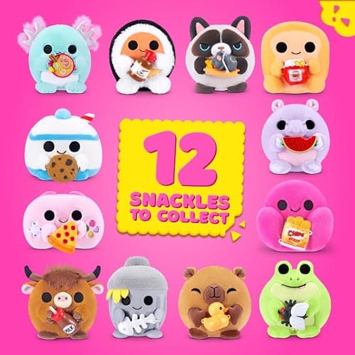 Snackles Core Series 2 5-Inch Snackle Plush by ZURU – Cute Collectible Plush with Snack Brand Accessory, Soft Squeezable Design, and Playful Character Style thumbnail 7