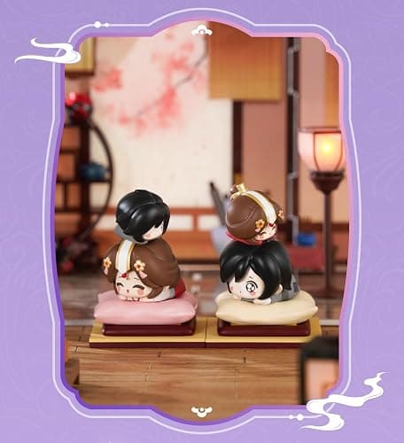THE UNTAMED Heaven Officials Blessing Desktop Ornaments, Q-Version Character ，Dolls Blind Boxes, Animation Peripheral Products (Random 1 box) thumbnail 4