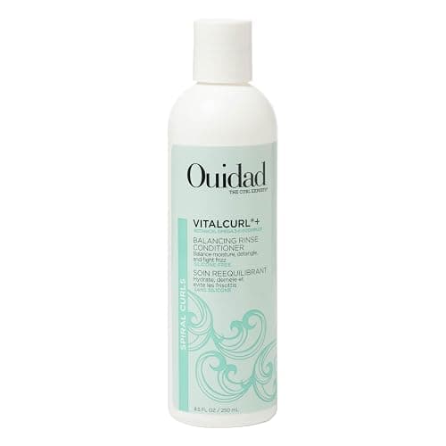 OUIDAD Vitalcurl+ Balancing Rinse Conditioner for Spiral Curls – Lightweight Hydrating Conditioner Detangles & Fights Frizz, Balances Hair's pH to Retain Moisture, Sulfate Free & Silicone Free - Image 1