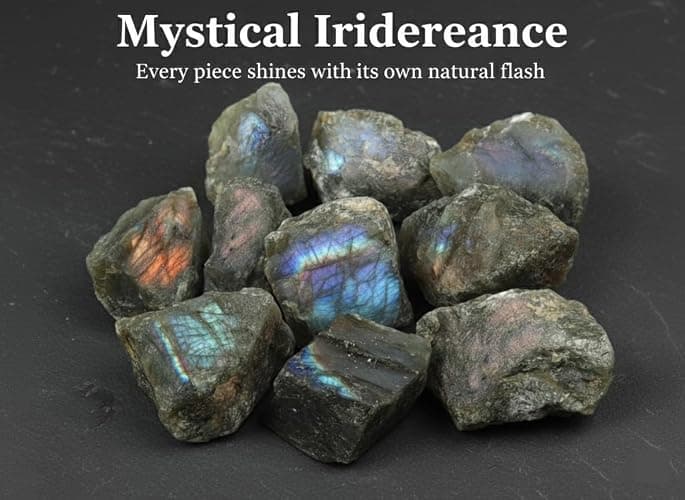 Labradorite Raw Crystal Stone thumbnail 2
