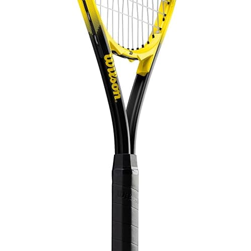 Wilson Energy XL Tennis Racket- Black/Yellow, 4-3/8" thumbnail 4