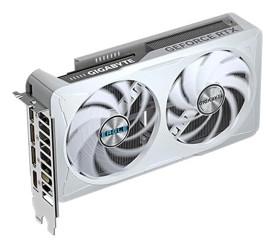 Gigabyte GeForce RTX 5060 EAGLE OC ICE 8G Graphics Card - 8GB GDDR7, 128bit, PCI-E 5.0, 2550 MHz Core Clock, 3 x DisplayPort, 1 x HDMI, GV-N5060EAGLEOC ICE-8GD thumbnail 5
