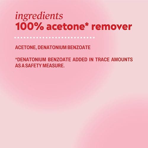 Onyx Professional 100% Pure Acetone Nail Polish Remover Kit with 7 inch Nail File, 8 fl oz - Made in USA, Maximum-Strength Gel Polish Remover, Artificial & Glitter Nail Polish thumbnail 8