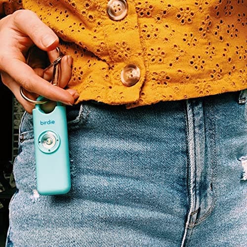 She’s Birdie–The Original Personal Safety Alarm for Women by Women–Loud Siren, Strobe Light and Key Chain in a Variety of Colors (Aqua) - Aqua - 1 thumbnail 8