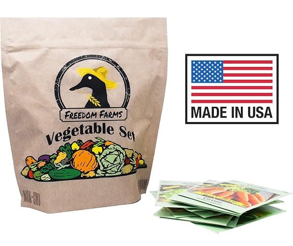 Set of 43 Assorted Vegetable & Herb Seed Packets - Over 10,000 Seeds! - Includes Mylar Storage Bag - Deluxe Garden Heirloom Seeds - 100% Non-GMO thumbnail 2