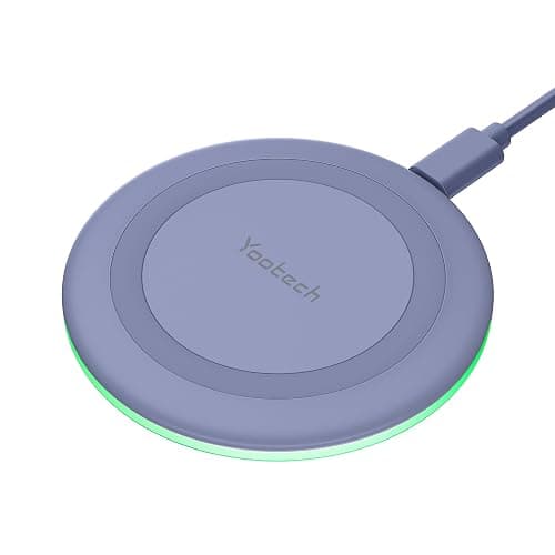 Yootech Wireless Charger,10W Max Wireless Charging Pad(No AC Adapter) | Compatible with iPhone 17/17 Pro/17 Pro Max/Air/16/15/14/13/SE 2022/12/11,Samsung Galaxy S25/S24/S23,for AirPods Pro 3 - Image 1