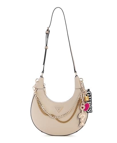 GUESS Davina Shoulder Bag, RED - Image 1