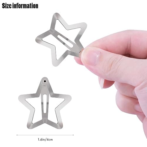Star hair clips thumbnail 2
