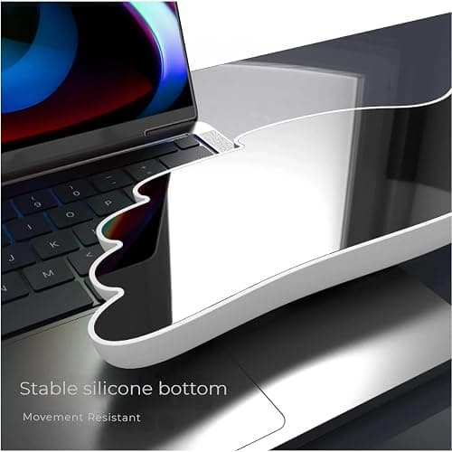 Angel Wing Wrist Rest Ergonomic Memory Foam Wrist Rest for Computer Keyboard Mouse Set, Cute Gaming Keyboard Cushion Hand Support PU Leather Surface Anti-Slip Waterproof White Angel Wing thumbnail 5