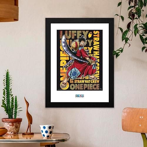ABYSTYLE GBEye ONE PIECE Luffy at Wano Artwork Framed Print thumbnail 2