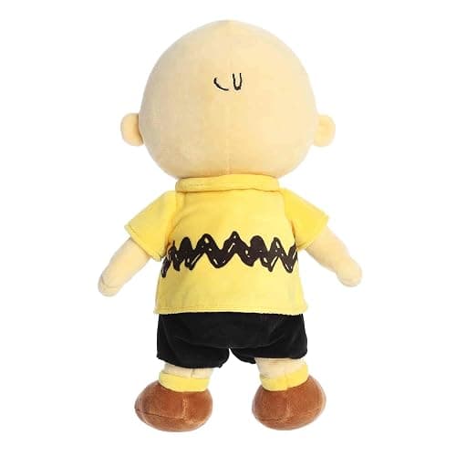 Aurora® Adorable Peanuts® Charlie Brown Stuffed Animal - Officially Licensed Toys for All Snoopy Fans - Nostalgic Gift for Adults and Birthday Celebrations - Multicolor 13 Inches thumbnail 8