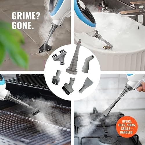 PurSteam 10-in-1 Steam Mop, Floor Steamer with Detachable Handheld Steam Cleaner for Tile, Hardwood Floors thumbnail 4