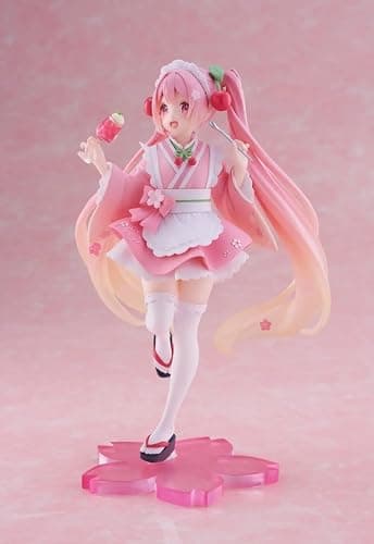Taito-Sakura Miku Newley Written Figure (Japanese Cafe Ver.) thumbnail 5