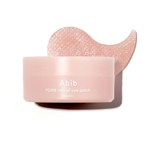 Abib PDRN Retinal Eye Patch, Hydrogel Masks for Dark Circles, Puffiness, Fine Lines, 60 Patches, 84g, with Niacinamide, K-Beauty Skincare - Image 1