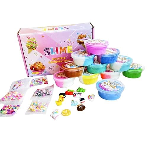 GXYSLM Butter Slime Kit 11packed, Party Favors for Kids, Dual Colored, Novelty and Gag Toys for Girls and Boys, Creative Stimulation Toys, Christmas Stocking Stuffers thumbnail 5