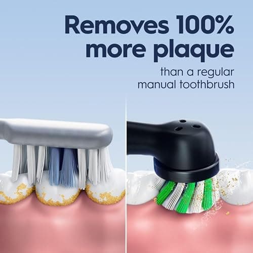 Oral-B Pro 1000 Rechargeable Electric Toothbrush, Black thumbnail 3