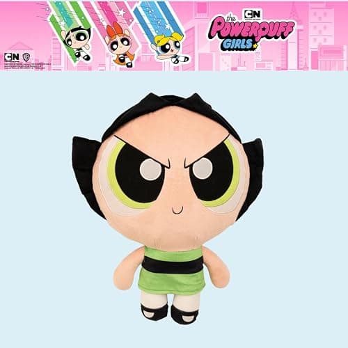 Collectibles The Powerpuff Girls Buttercup Bedding Super Soft Cozy Decorative Cuddle Pillow, (Officially Licensed Product) By Franco thumbnail 4