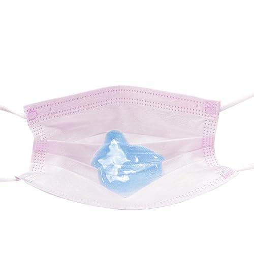 DC-BEAUTIFUL 100 Pcs Pink Disposable 3 Ply Earloop Face Masks,Fit for Adults - Pink thumbnail 7