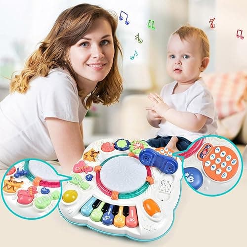 WEYARIXA Baby Toy- Engaging Baby Musical Toys for 6 12 18 Months Old- Safe, Sturdy, and Fun (11.8 x 11.8 x 12.2 inches) thumbnail 5