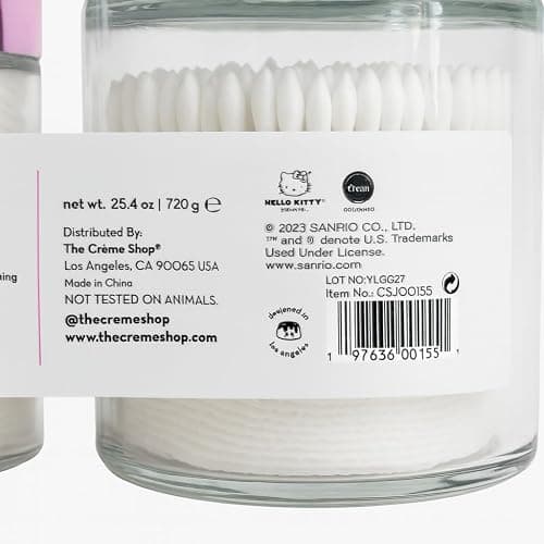 The Creme Shop Hello Kitty Cottons swabs & Cotton Pads Set of 2 thumbnail 5