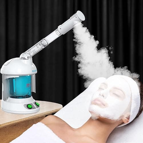 DENFANY Hair Steamer, 2 in 1 Hair and Face Steamer for Natural Hair with UV Ozone, Face Steamer Hair Humidifier Moisturising Hydration System Sprayer for Personal Care Use at Home and Salon thumbnail 3