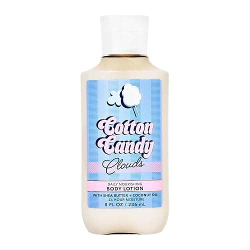 Bath and Body Works Super Smooth Body Lotion Sets Gift For Women 8 Oz (8 Fl Oz (Pack of 1), Cotton Candy) - Image 1