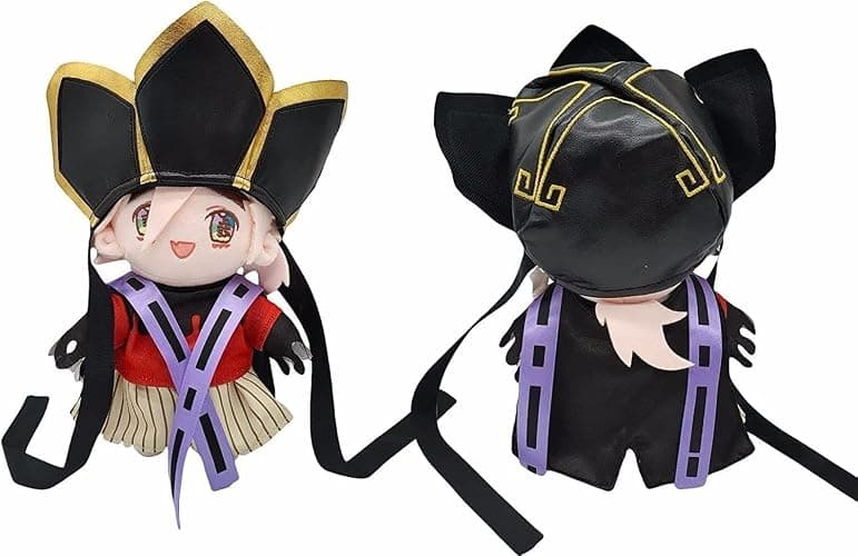 Cayhut Anime Stuffed Plush Dolls Plushie Dress UP Changing Cloth Figure Toy 20cm Puppet Xmas Gift Douma - Image 1